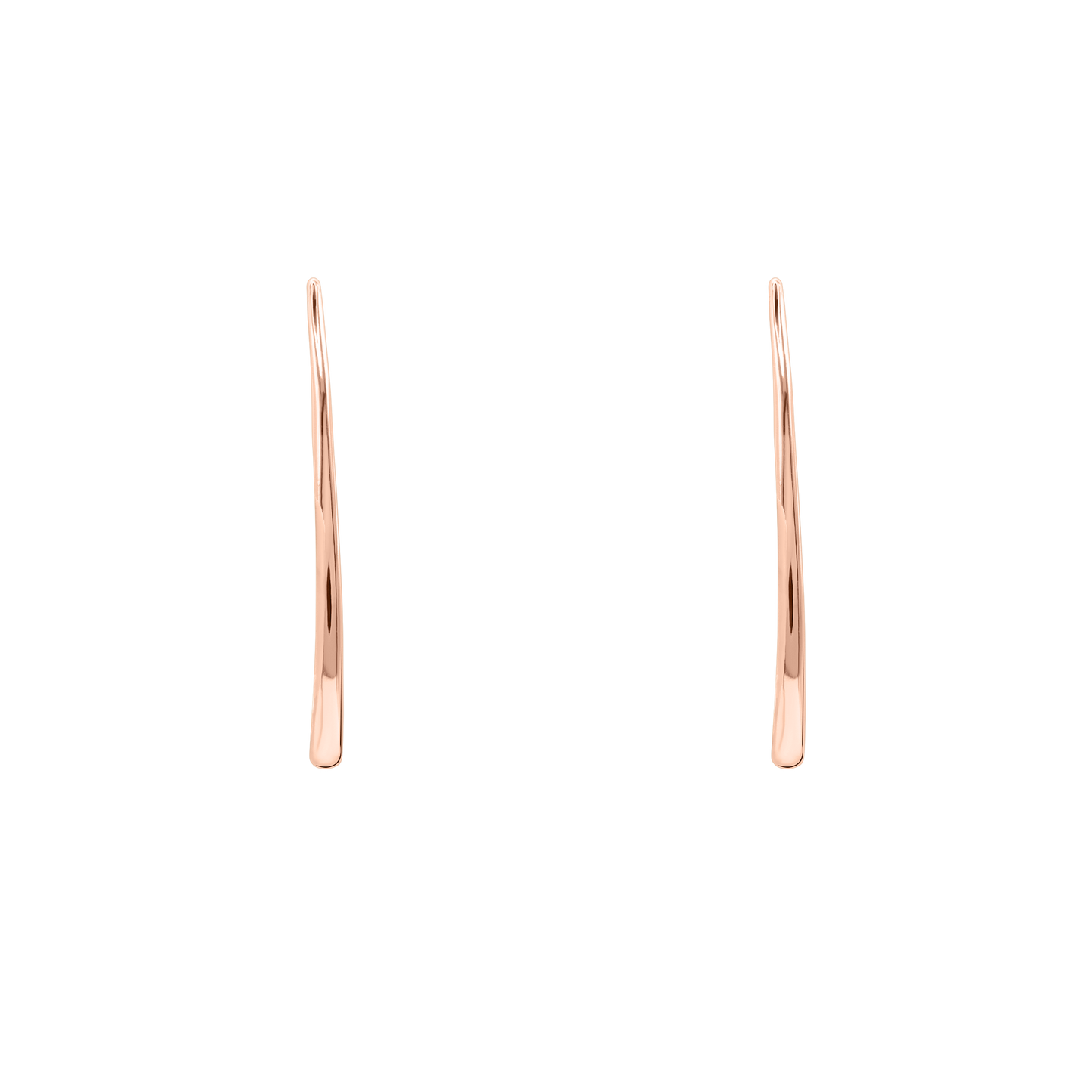 Ohrringe Damen Edelstahl Sveva in Rosé - Tropfen-Ohrhänger von Heideman