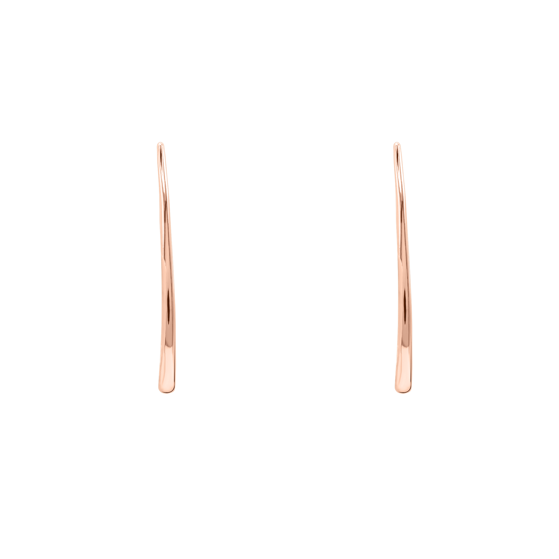 Ohrringe Damen Edelstahl Sveva in Rosé - Tropfen-Ohrhänger von Heideman