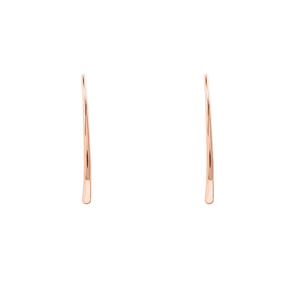 Ohrringe Damen Edelstahl Sveva in Rosé - Tropfen-Ohrhänger von Heideman