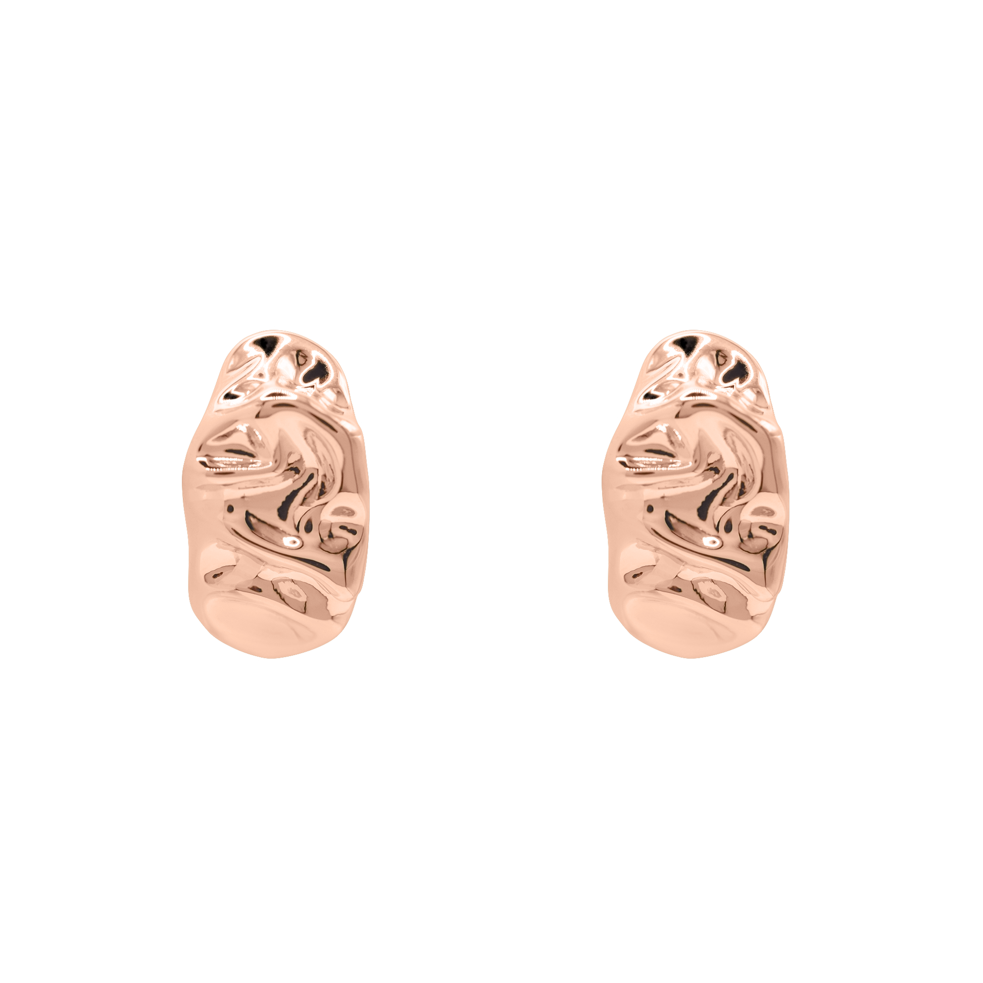 Ohrringe Damen Edelstahl Celeste in Rosé - Produktansicht