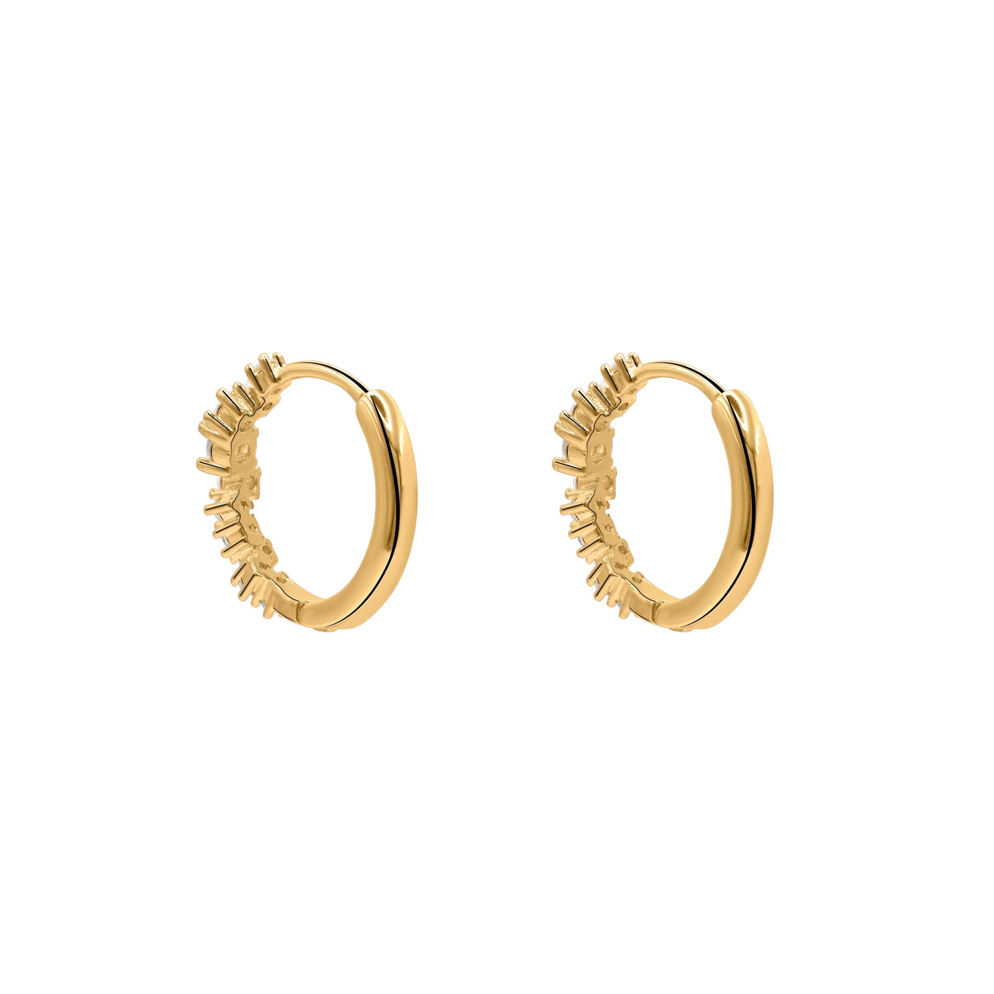Ohrringe Damen Edelstahl Ottavia in Gold in der gratis Geschenkbox