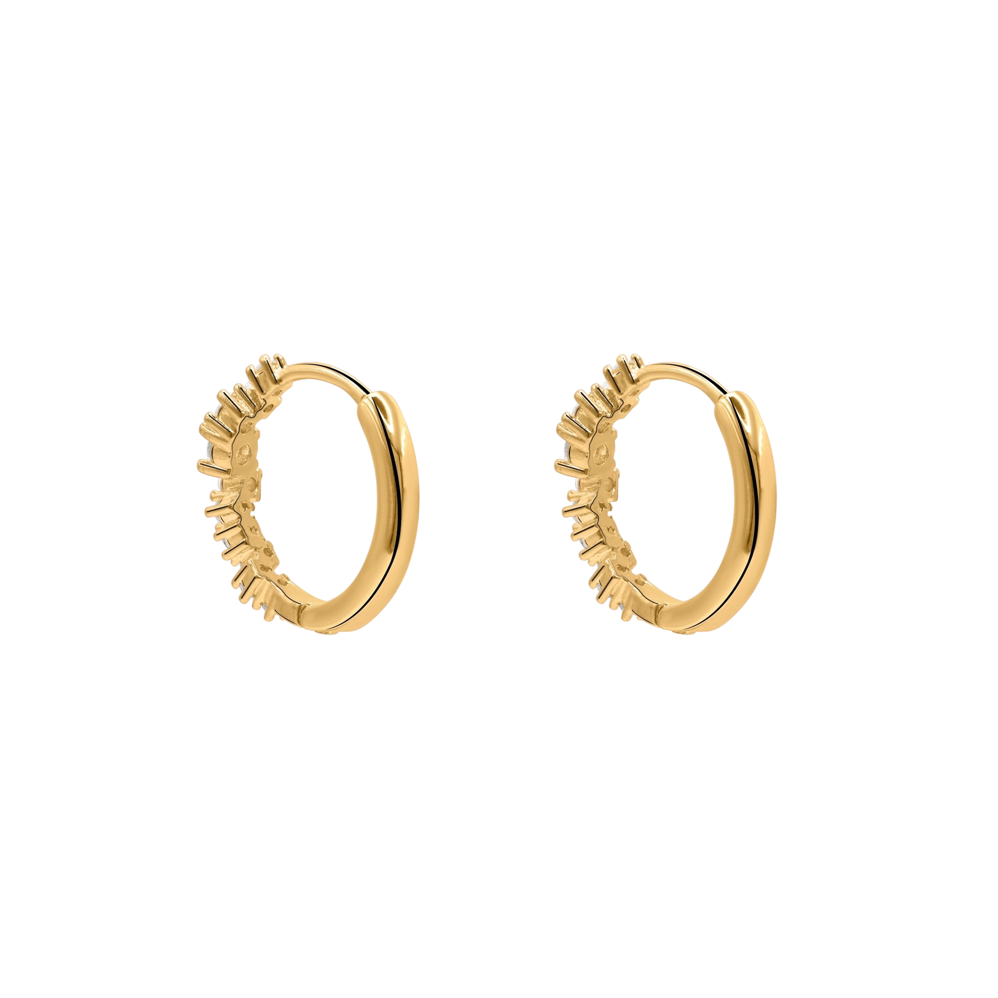 Ohrringe Damen Edelstahl Ottavia in Gold in der gratis Geschenkbox
