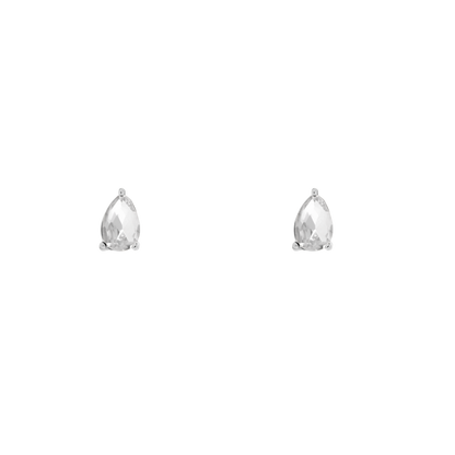 Ohrringe Damen Edelstahl Malys Silber - Detail des Verschlusses