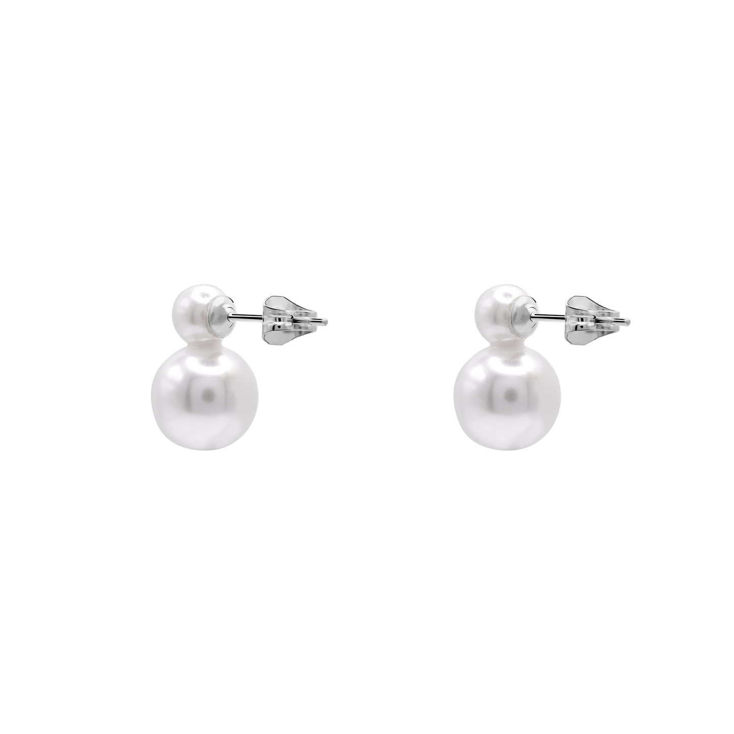 Ohrringe Damen Edelstahl Apolline in Silber - mit gratis Geschenkbox
