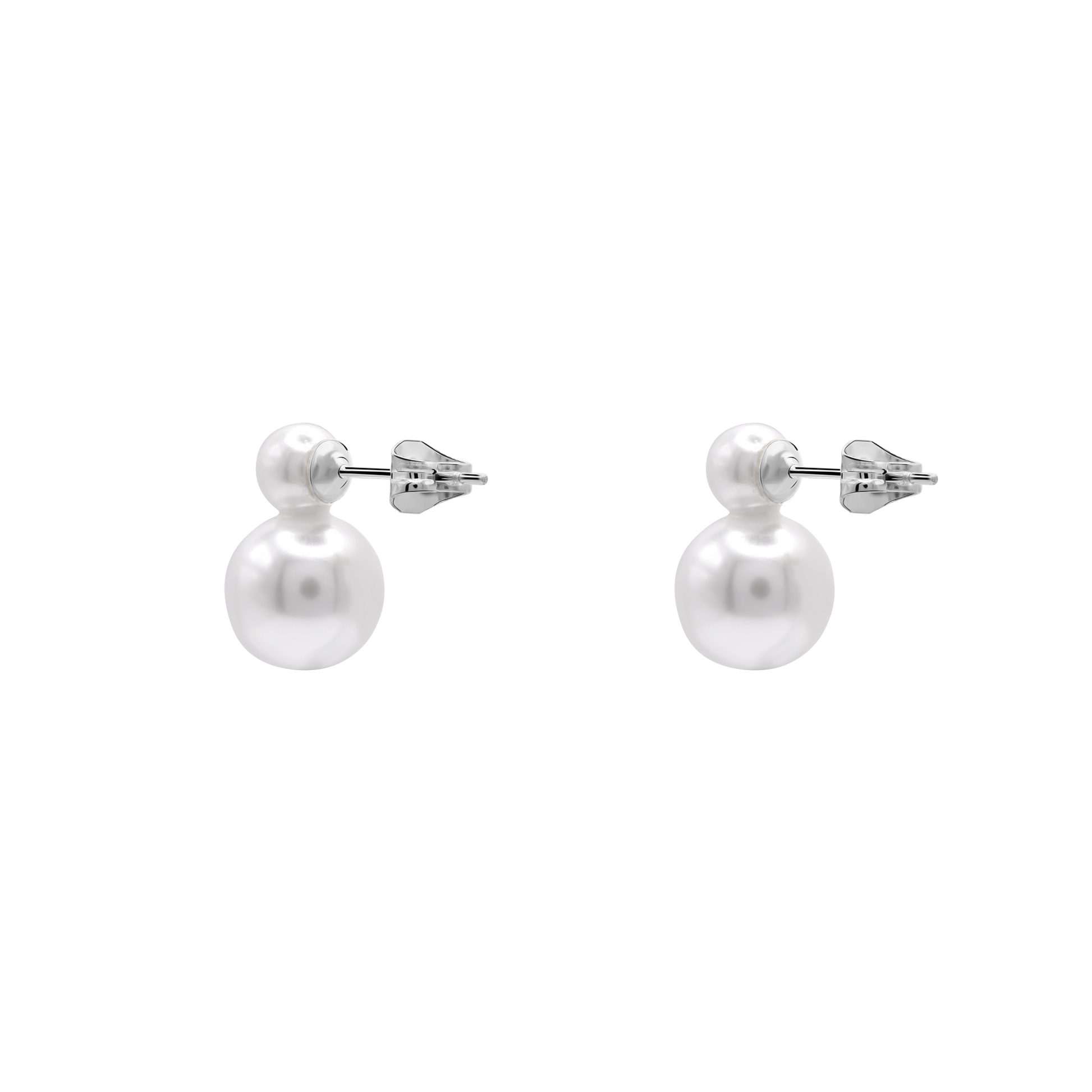 Ohrringe Damen Edelstahl Apolline in Silber - mit gratis Geschenkbox
