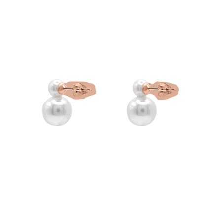 Ohrringe Damen Edelstahl Apolline in Rose - mit gratis Geschenkbox