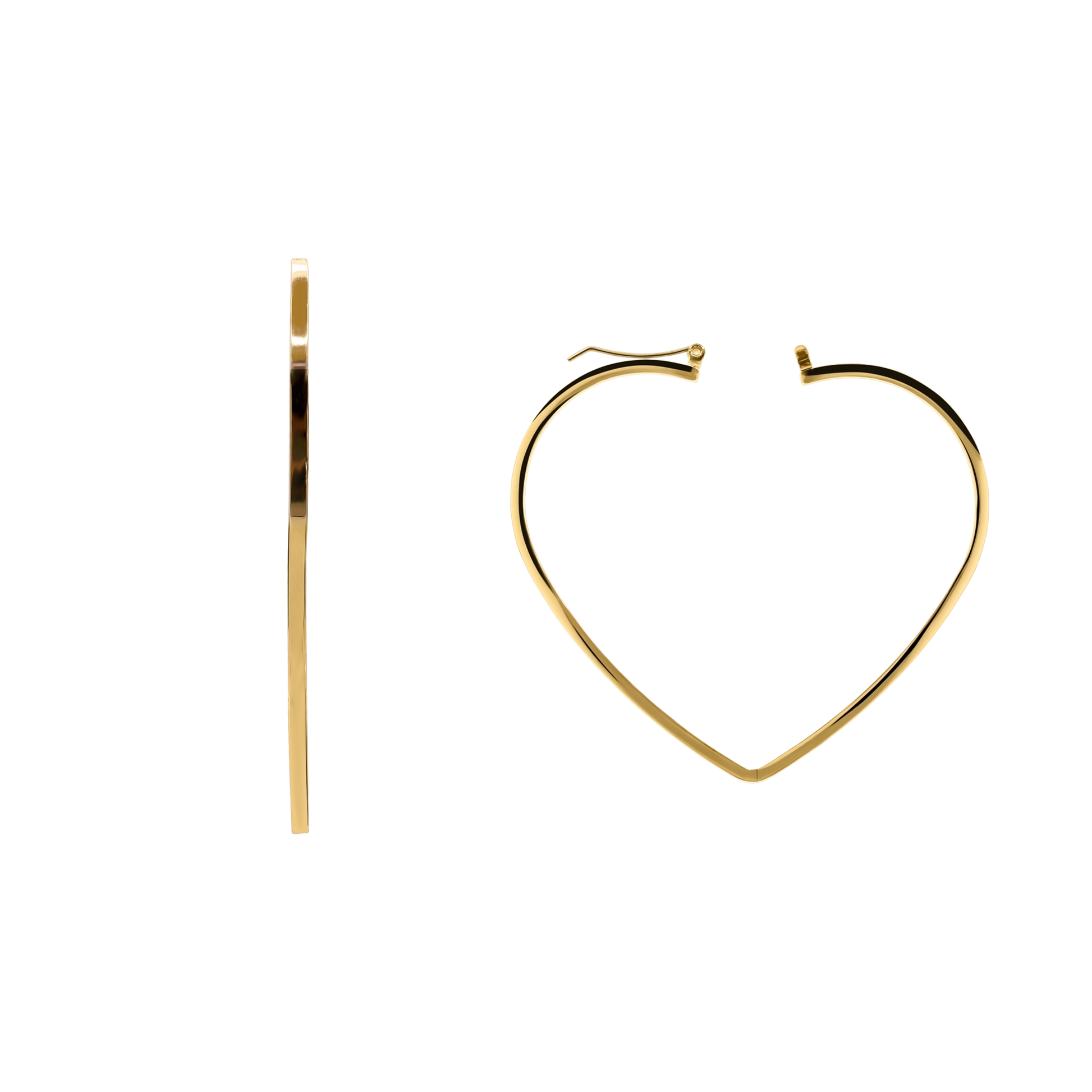Ohrringe Damen Edelstahl Nerissa Gold elegant gestylt