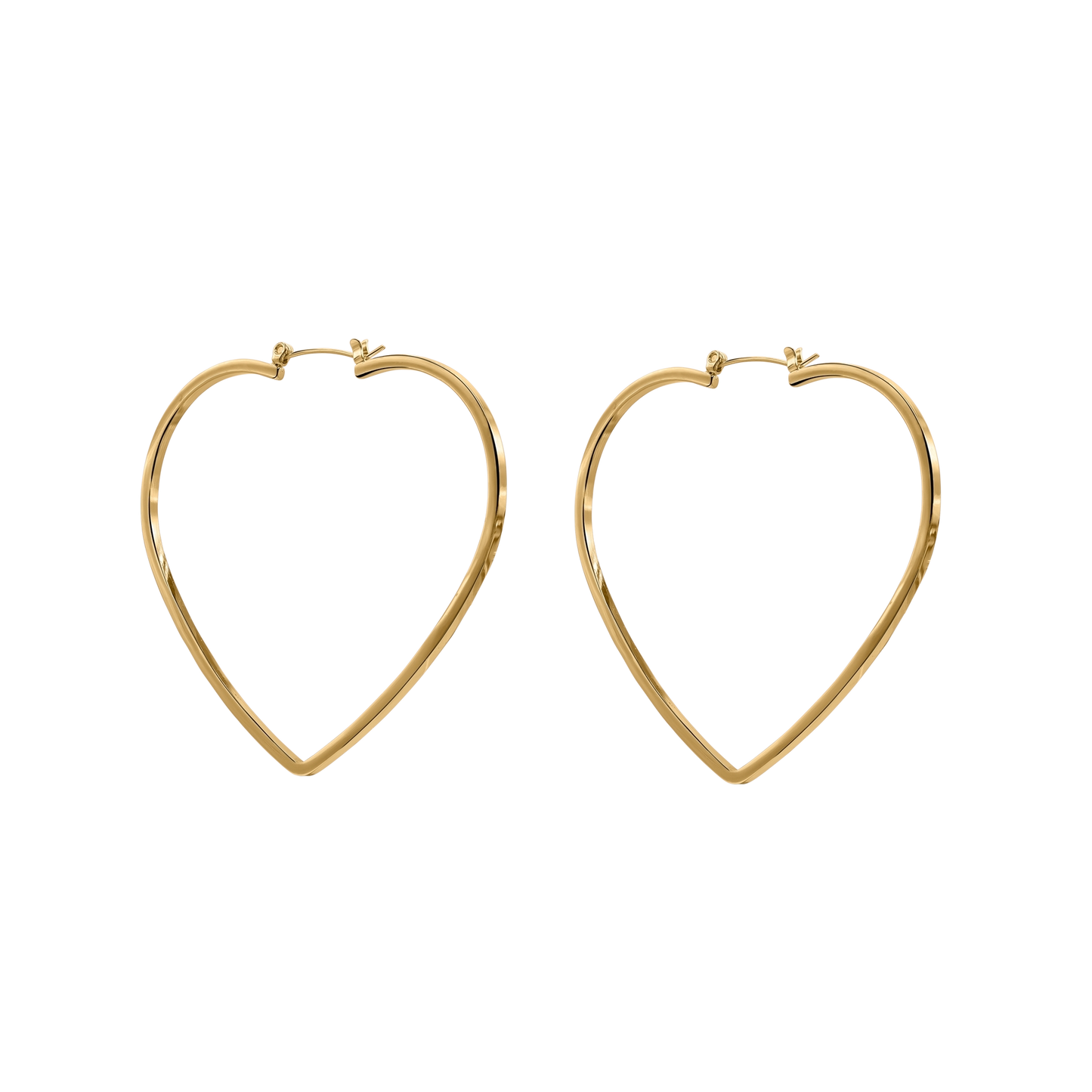 Ohrringe Damen Edelstahl Nerissa Gold in der Heideman Geschenkbox