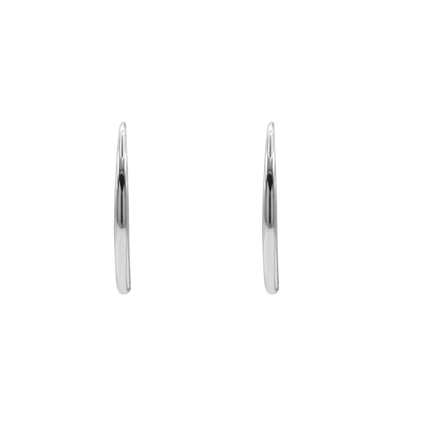 Ohrringe Damen Silber Calla - Klappverschluss im Detail