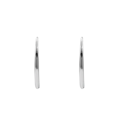 Ohrringe Damen Silber Calla - Klappverschluss im Detail