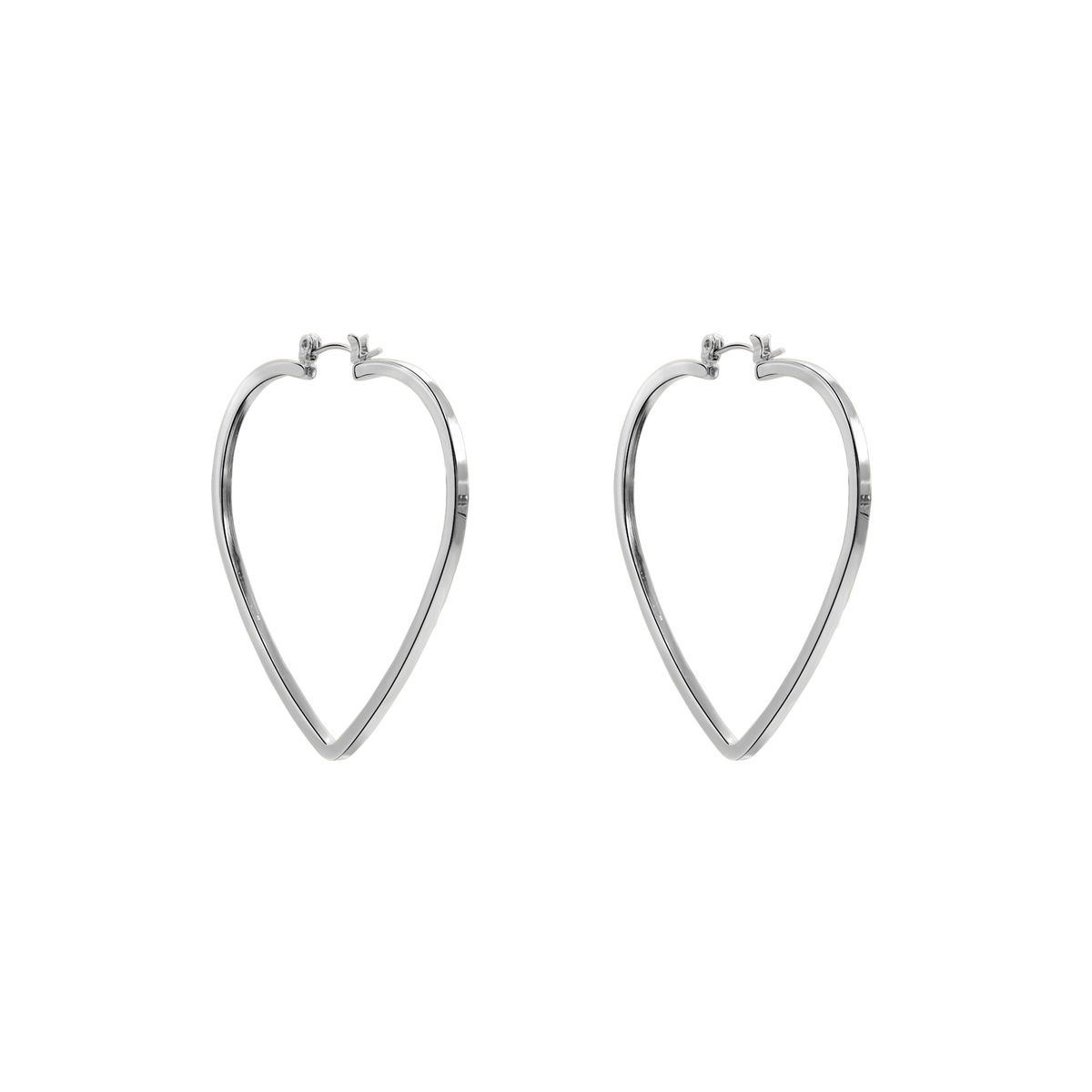 Ohrringe Damen Edelstahl Zephyra in Silber in der Heideman Geschenkbox