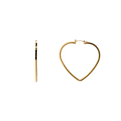 Ohrringe Damen Edelstahl Zephyra goldfarben von Heideman