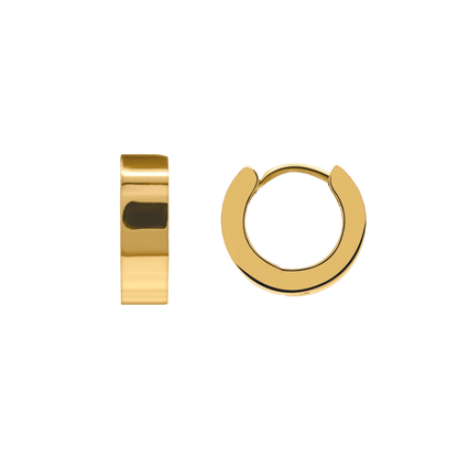 Ohrringe Damen Edelstahl Elisabetta in Gold – Creolen Produktbild