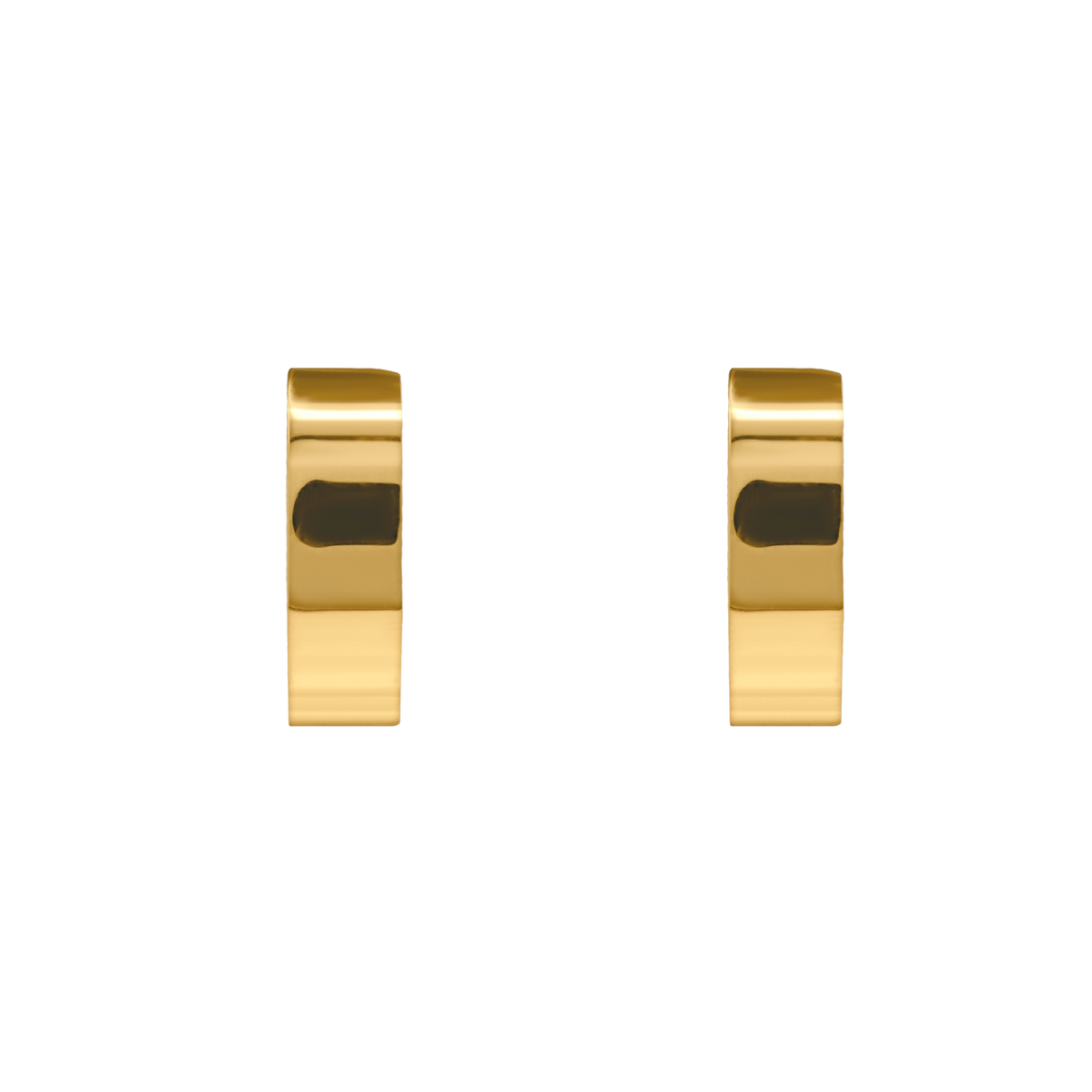 Ohrringe Damen Edelstahl Elisabetta in Gold – Verschluss
