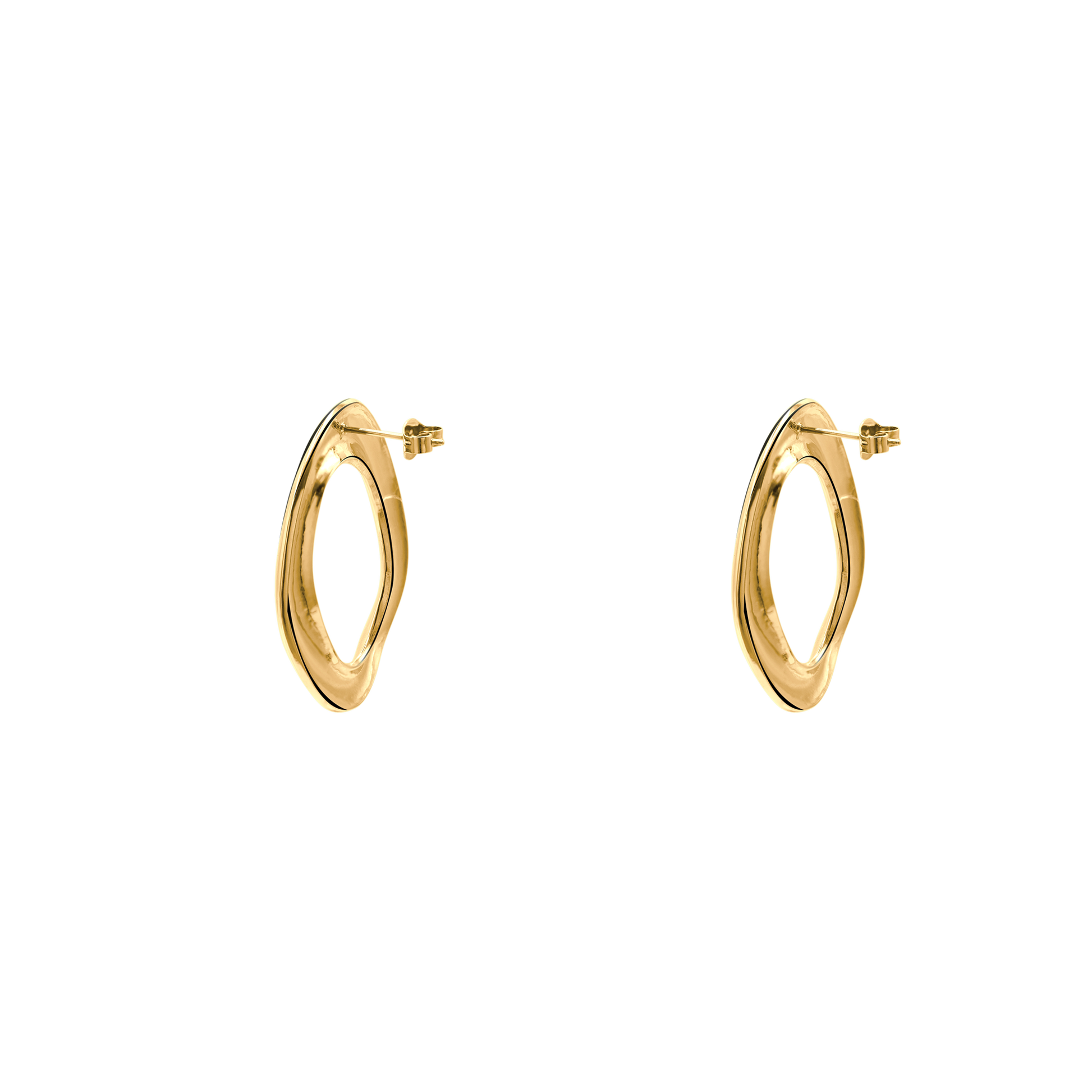 Ohrringe Damen Edelstahl Eleonora in Gold - in der Geschenkbox