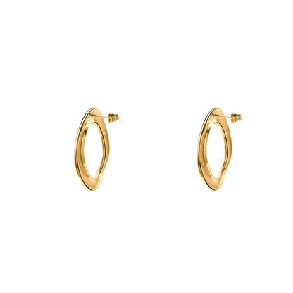 Ohrringe Damen Edelstahl Eleonora in Gold - in der Geschenkbox