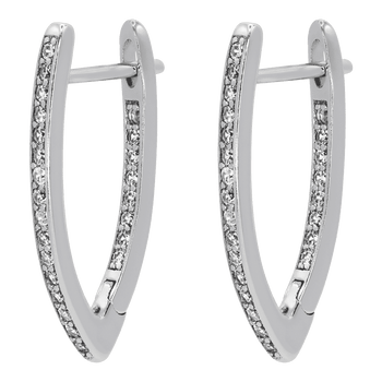 Ohrringe Trigo mit Stein