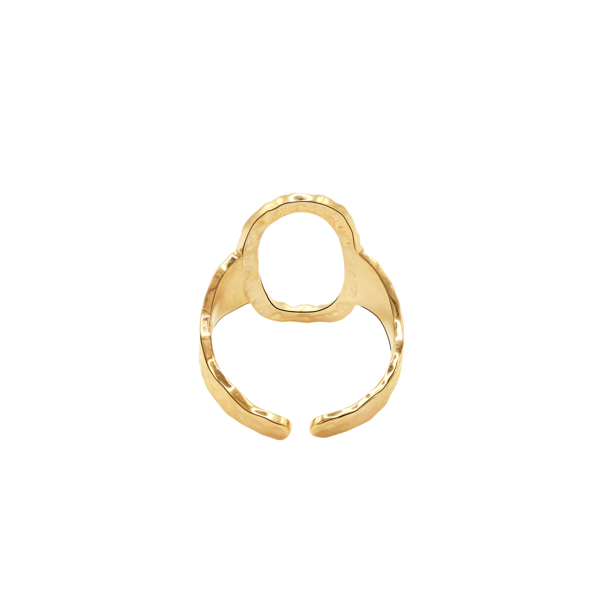 Ring Damen Gold Selene in Gold – gestylt kombiniert zum Outfit