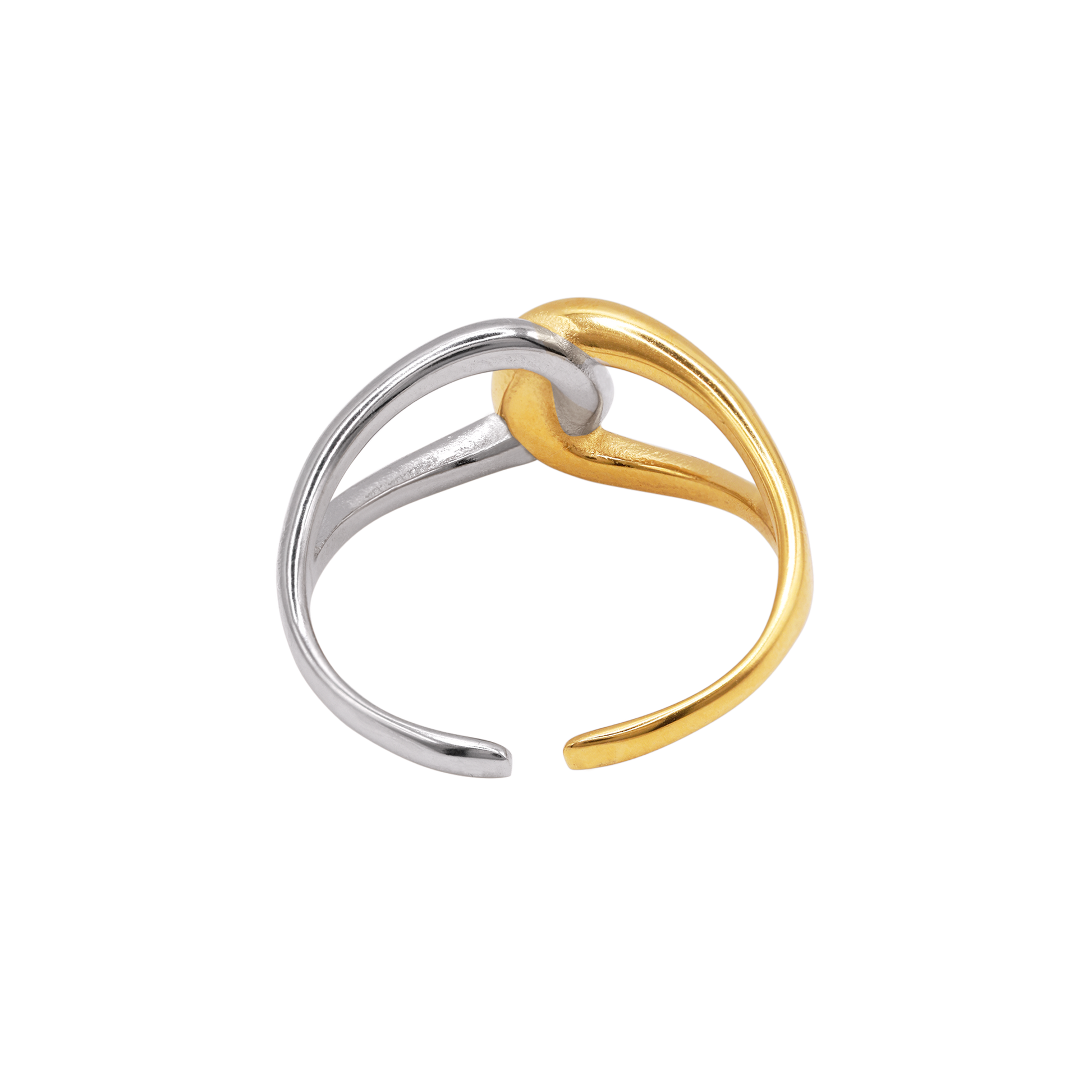 Ring Damen Bicolor Wren in Bicolor – gestylt kombiniert zum Outfit