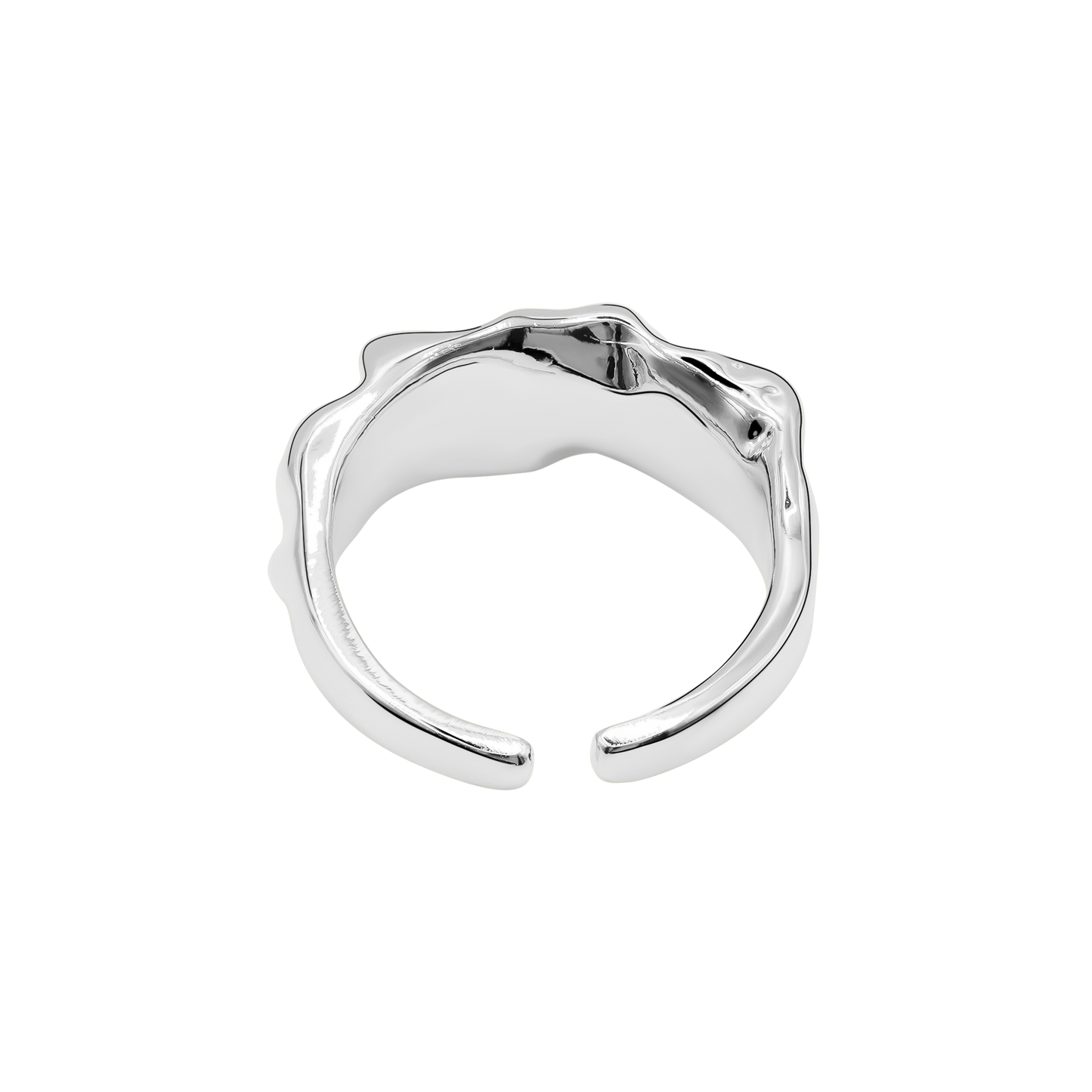 Damen Ring Celeste in Silber gestylt zum Outfit - Heideman