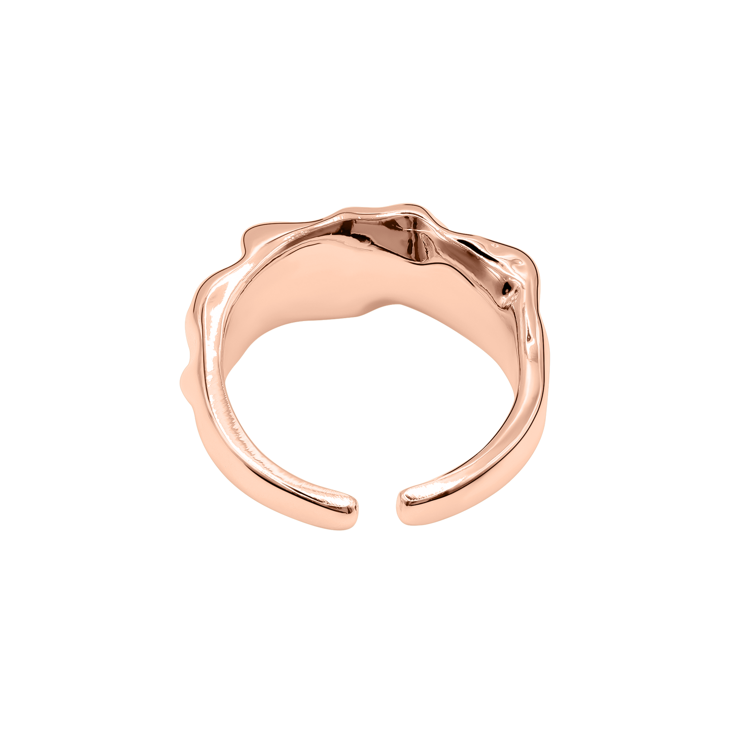 Damen Ring Celeste in Rosé gestylt zum Outfit - Heideman