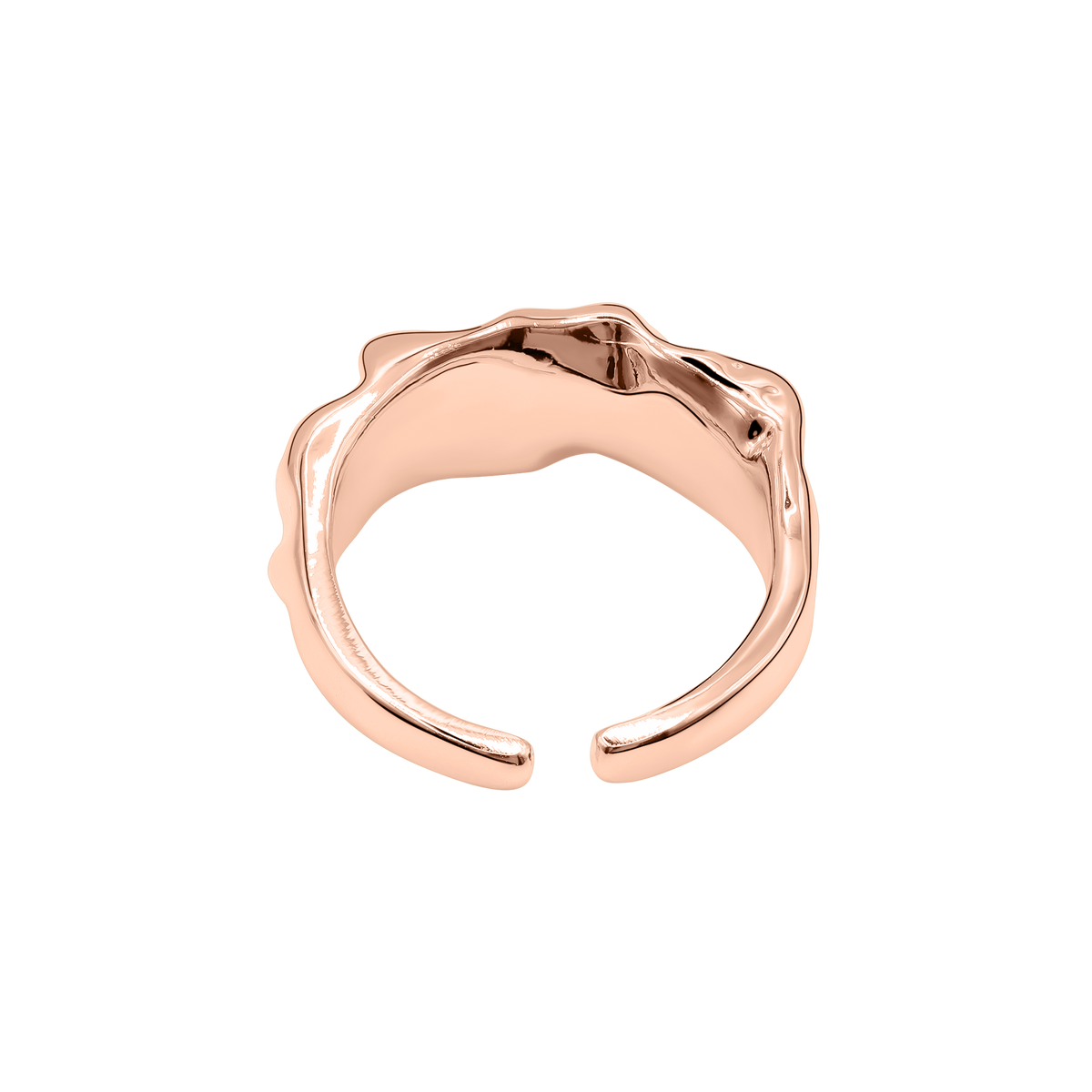 Damen Ring Celeste in Rosé gestylt zum Outfit - Heideman