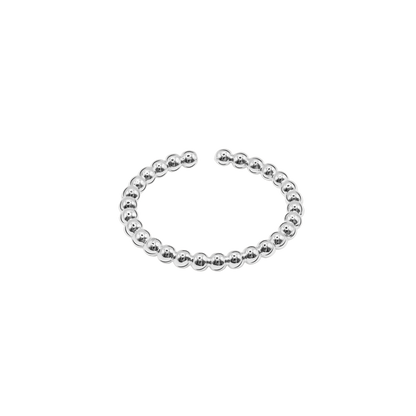 Ring Damen Edelstahl Isotta in Silber von Heideman