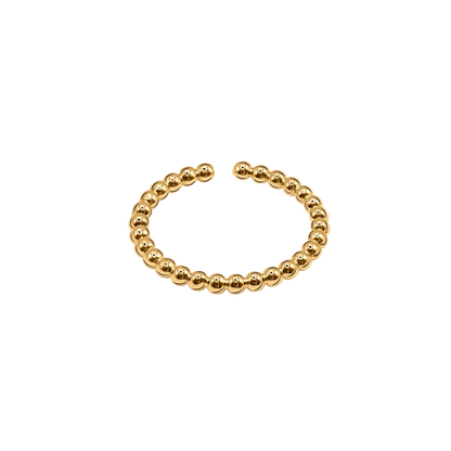 Ring Damen Edelstahl Isotta in Gold von Heideman
