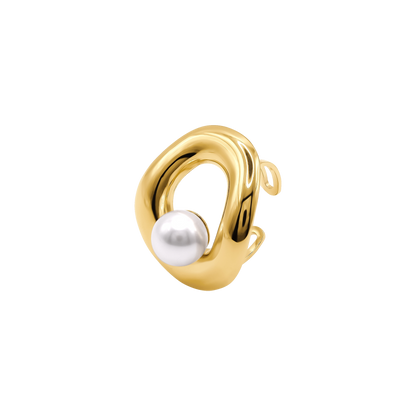 Ring Damen Edelstahl Aveline Gold - Detail der Ringschiene