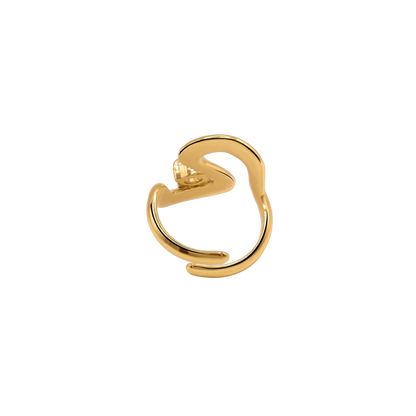 Ring Damen Edelstahl Arife Gold elegant gestylt