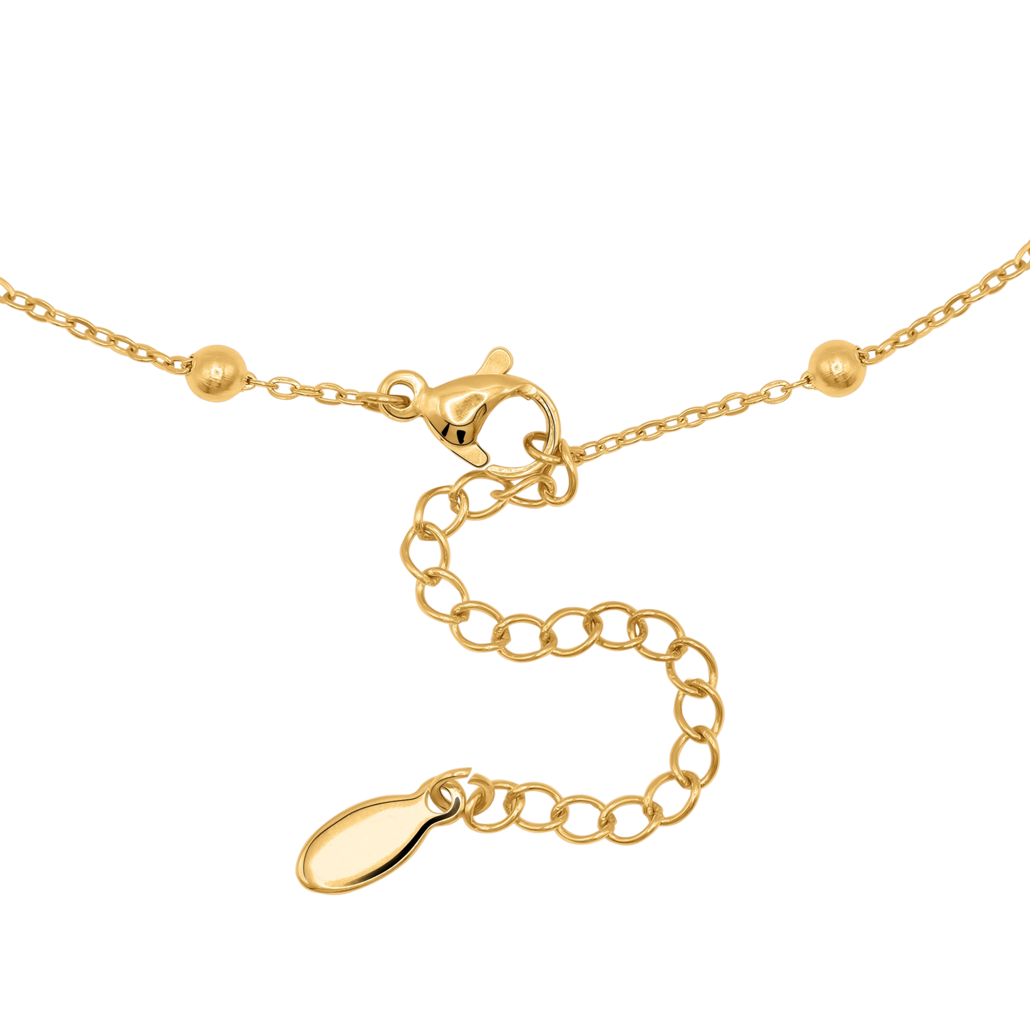Handschmuck Damen Maite Gold zum Outfit kombiniert