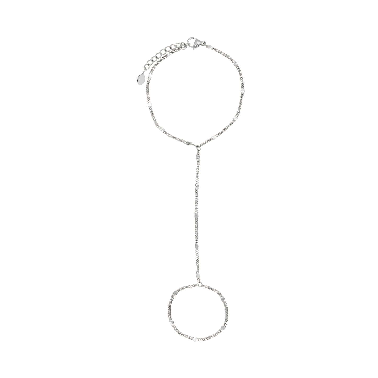 Handkette Damen Edelstahl Blythe in Silber schlichtes Design