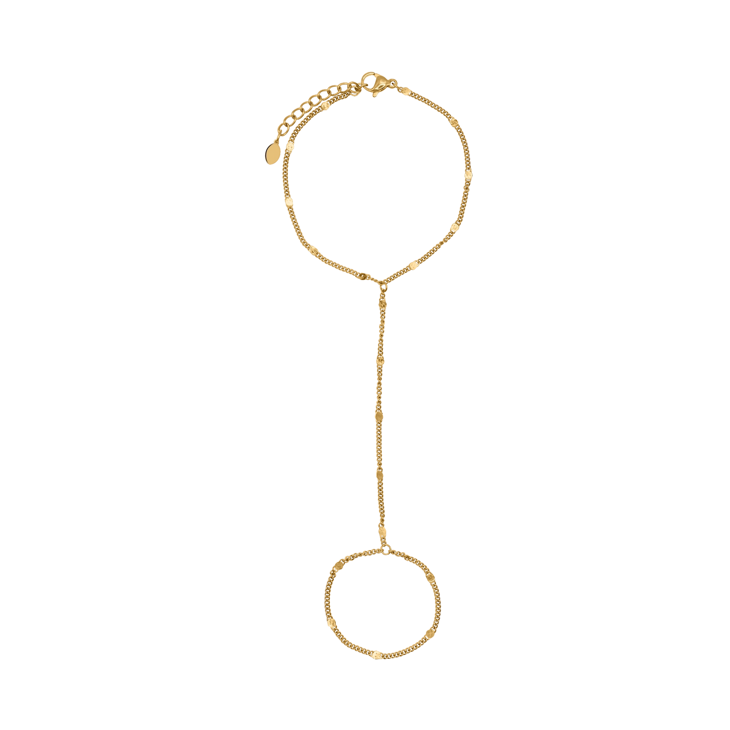 Handkette Damen Edelstahl Blythe in Gold schlichtes Design