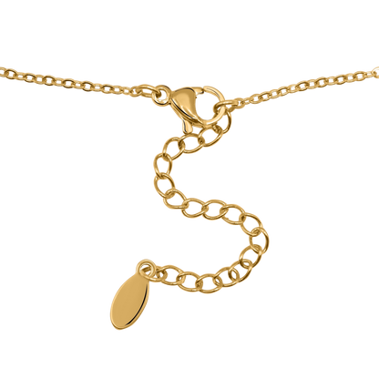 Handschmuck Damen Poppy Gold zum Outfit kombiniert