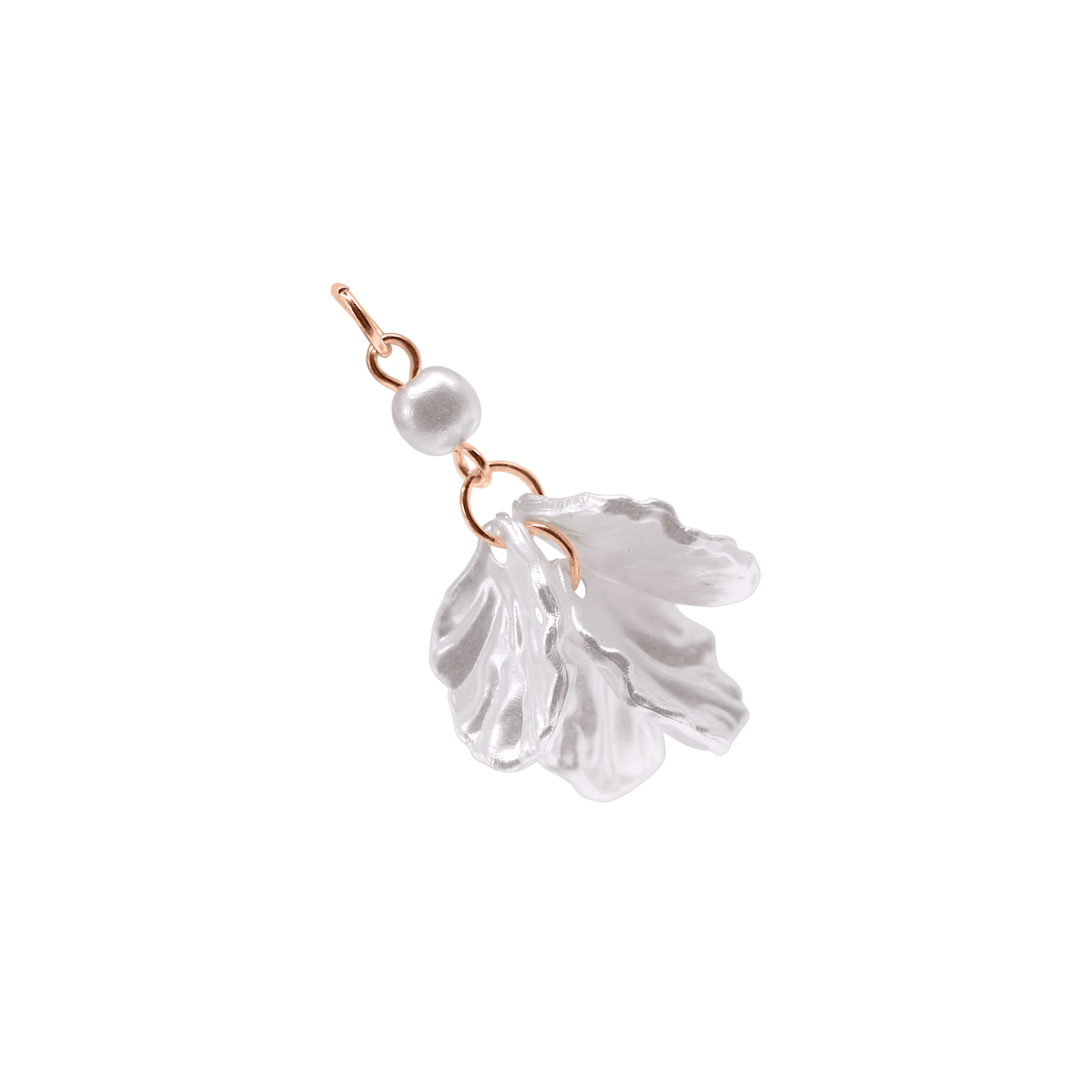 Charm Damen Edelstahl Arabella in Rose an einer Kette