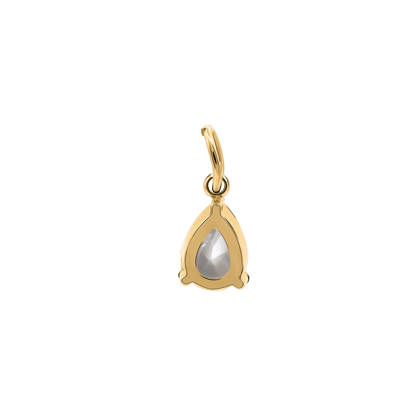Charm Damen Edelstahl Malys in Gold mit Maßangaben