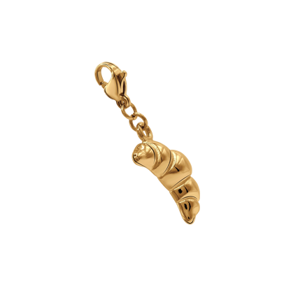 Charm Damen Edelstahl Serra in Gold an einer Kette