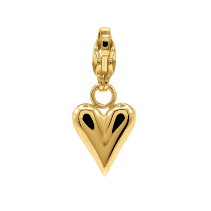 Charm Damen Edelstahl Klea in Gold mit Maßangaben