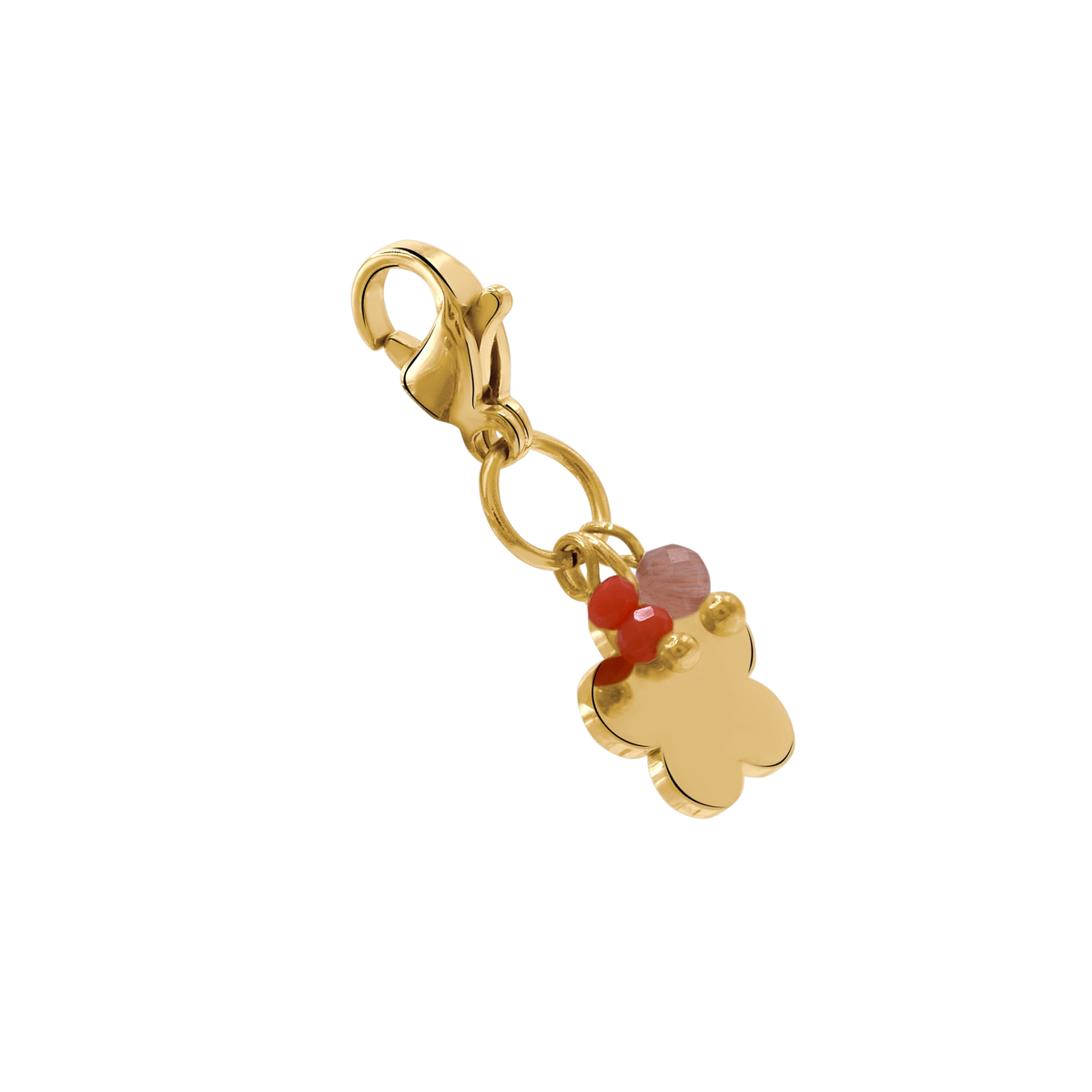 Charm Damen Edelstahl Elira in Gold an einer Kette