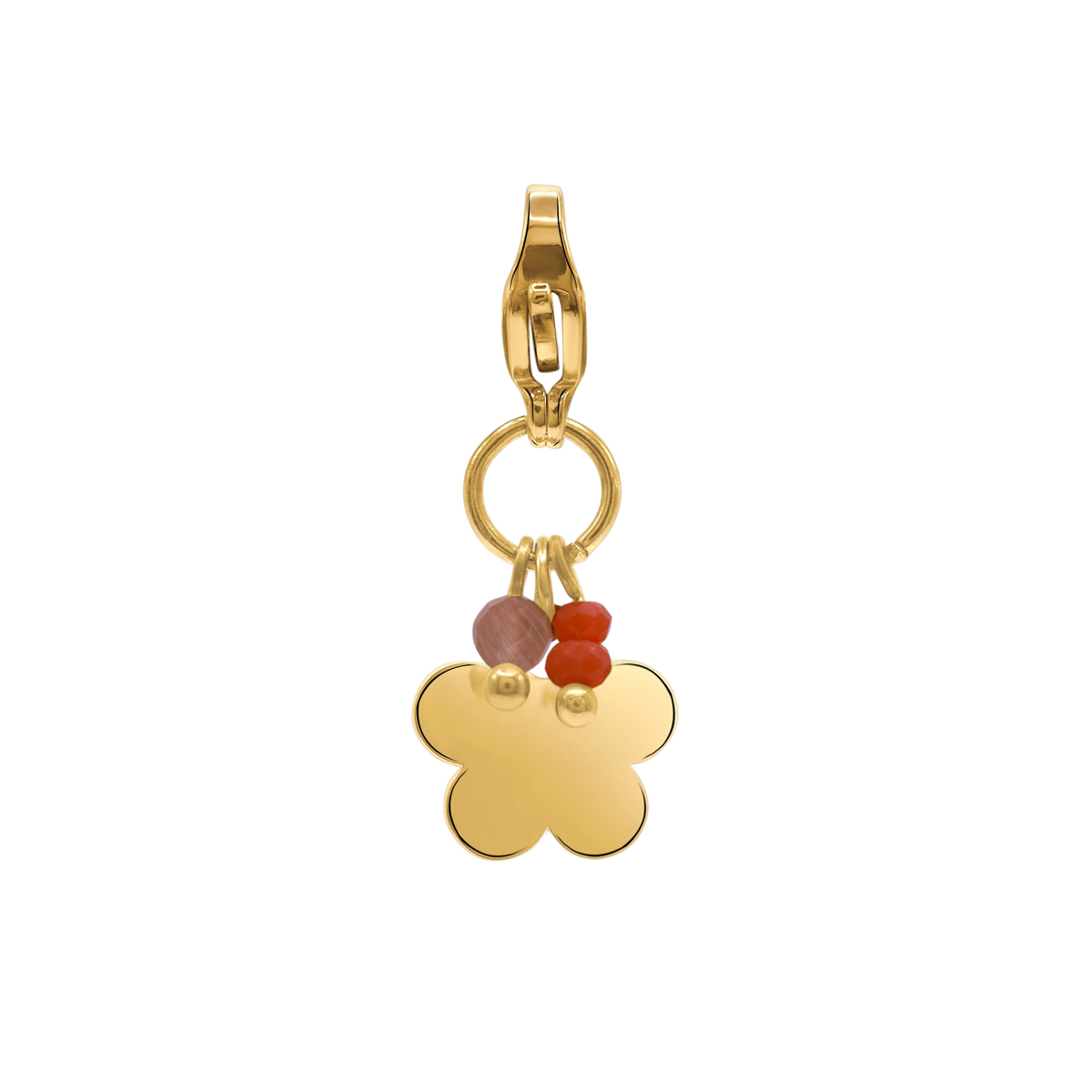 Charm Damen Edelstahl Elira in Gold mit Maßangaben