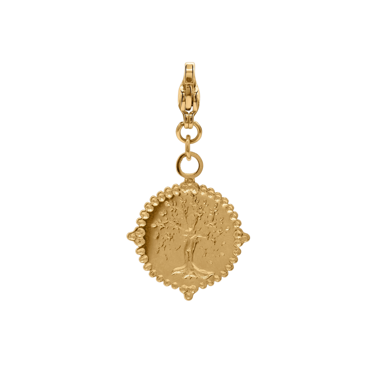 Charm Damen Edelstahl Zayna in Gold, Detailansicht