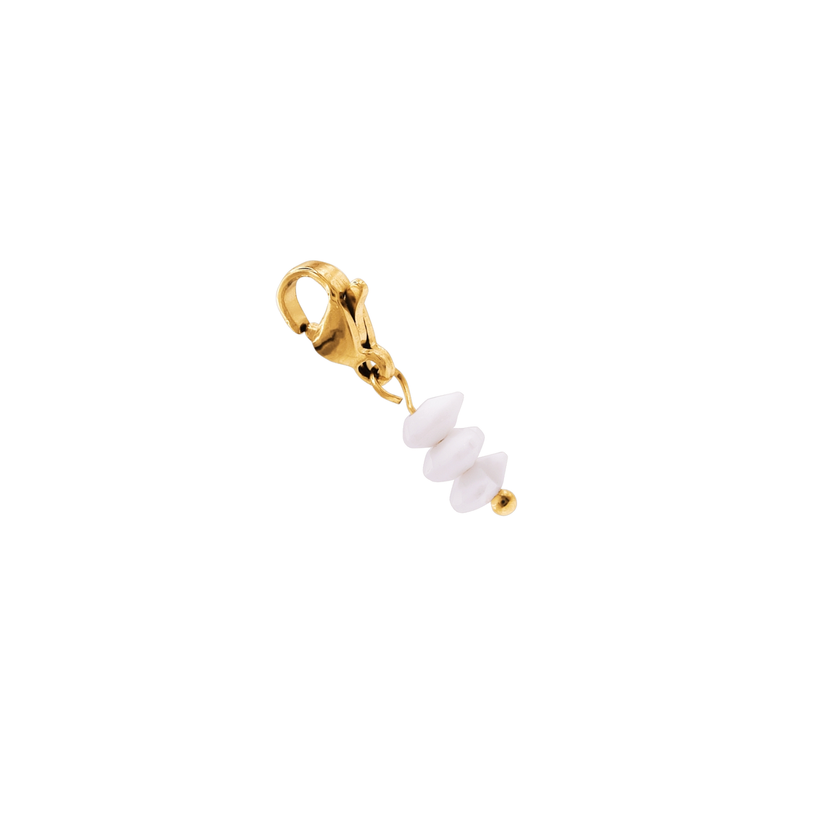 Charm Damen Edelstahl Myra in Gold, Seitenansicht