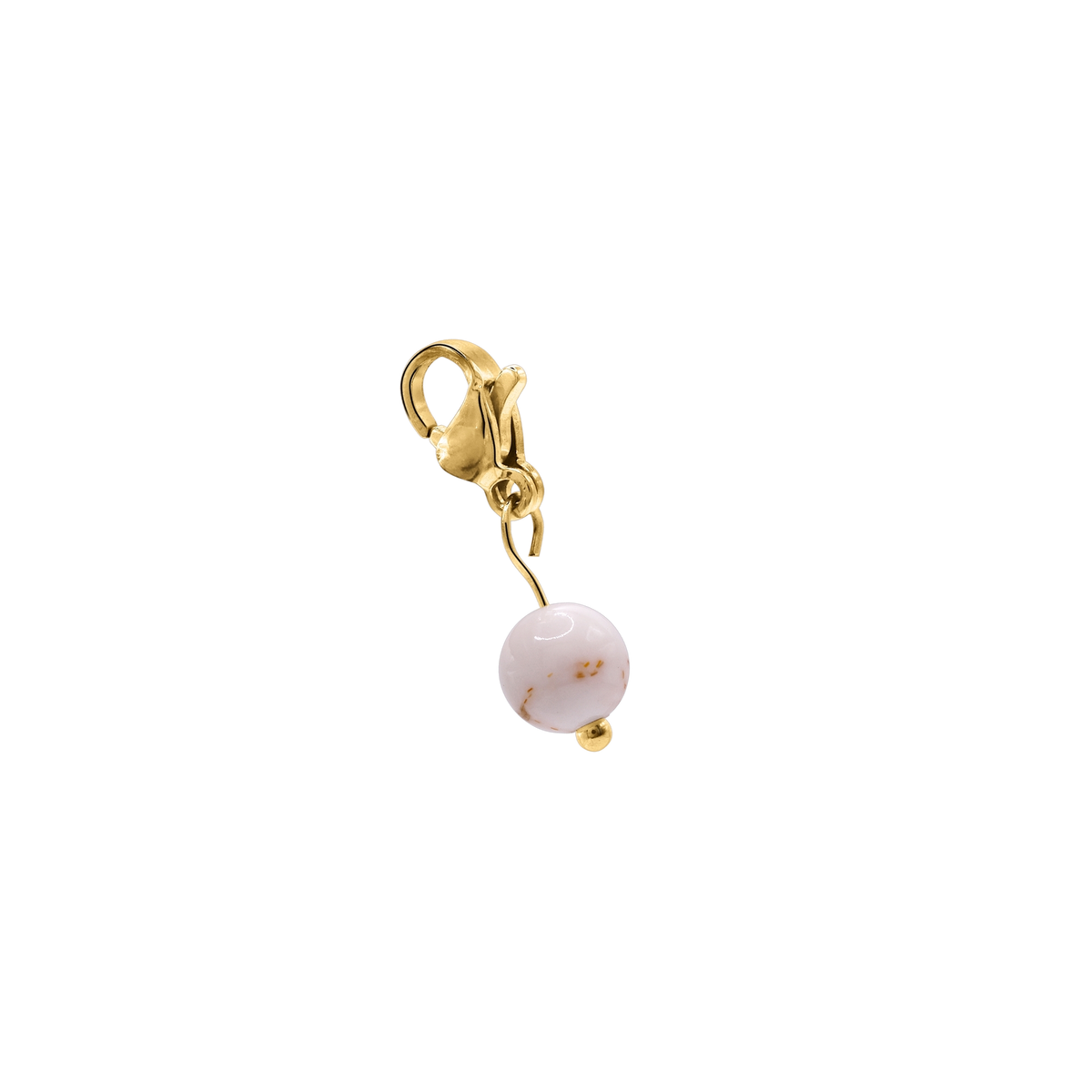 Charm Damen Edelstahl Helmi in Gold, Seitenansicht