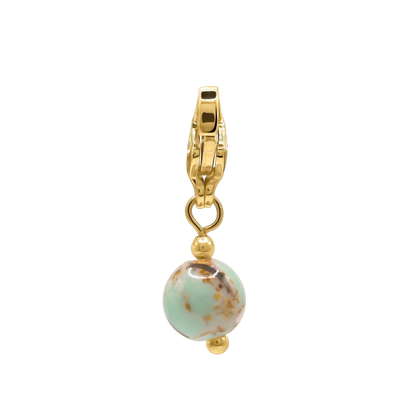 Charm Damen Edelstahl Selja in Gold, Detailansicht