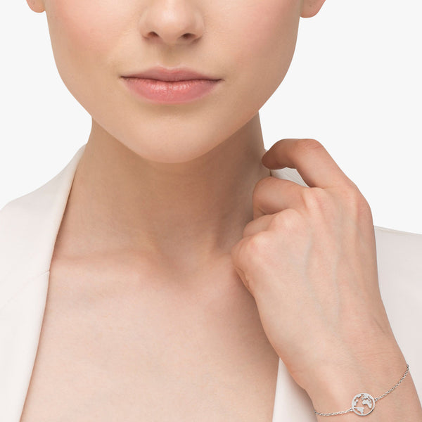 Armband Weltkarte