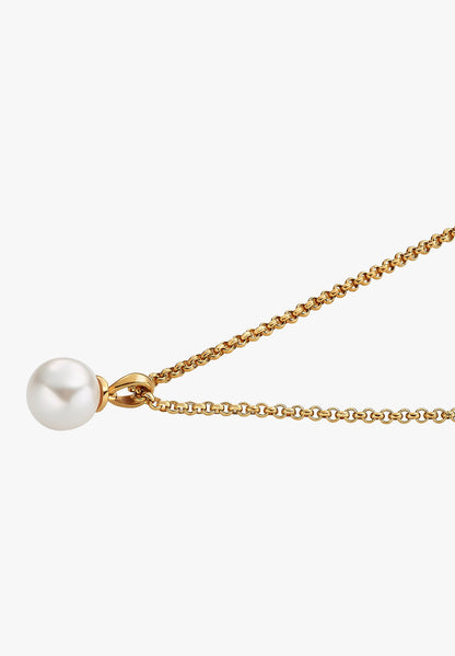 Kette mit Perle weiß