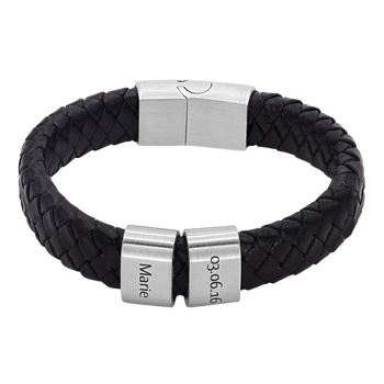 Lederarmband Titus - 2 Elemente
