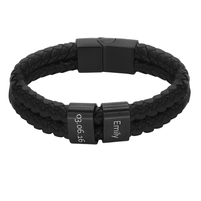 Lederarmband Elian - 2 Elemente