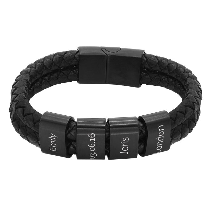 Lederarmband Elian - 4 Elemente