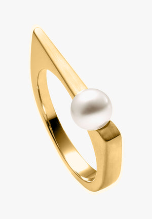 Damenring Margarita Perle weiß